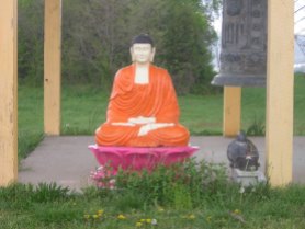 Buddha image in Kentucky.